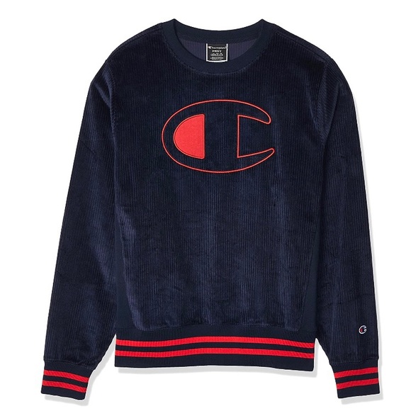champion corduroy sweatshirt